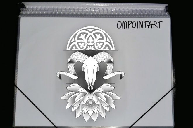 I will create an awesome tattoo design for you