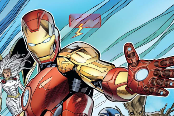 I will create beautiful comic book and custom illustration