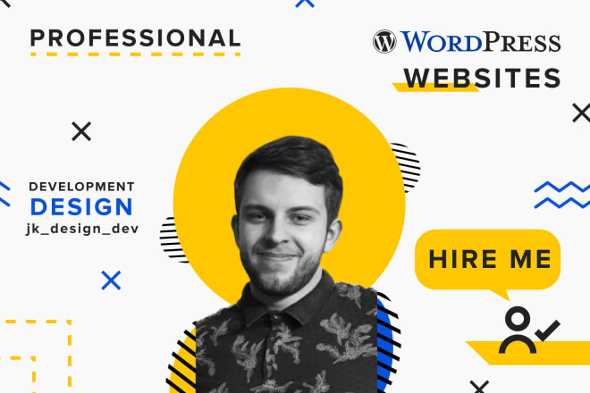 I will create, design, or fix your wordpress website