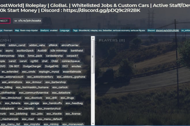 I will create fivem roleplay servers with premium scripts