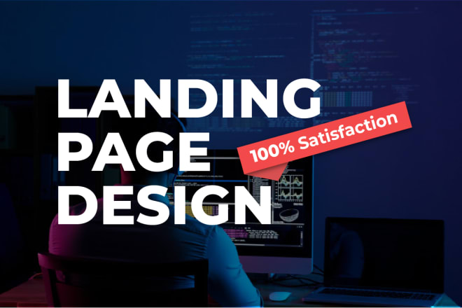 I will create landing page design or wordpress landing page