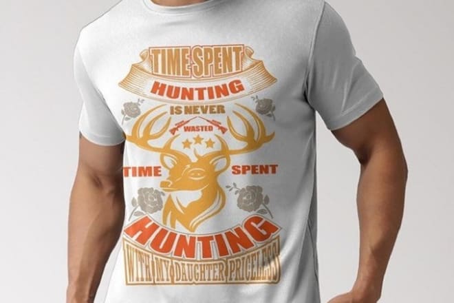 I will create marvelous custom typography t shirt design for band or clothing