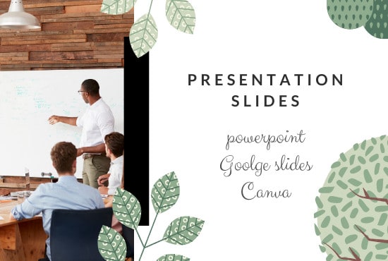 I will create modern canva, google slides and powerpoint presentation ppt slides design