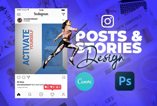 I will create professional instagram post design