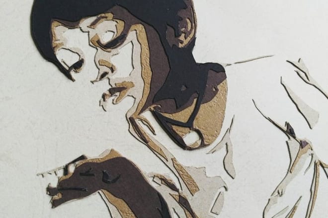 I will create stencil face portrait as a amazing handmade gift item