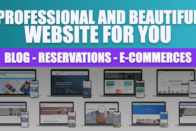 I will create the perfect website to your brand using elementor