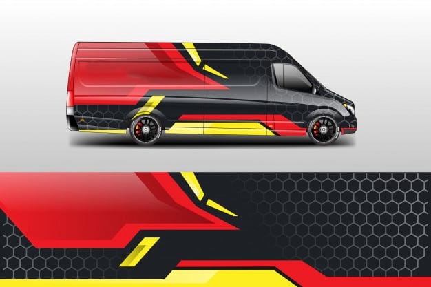 I will create van wrap designs