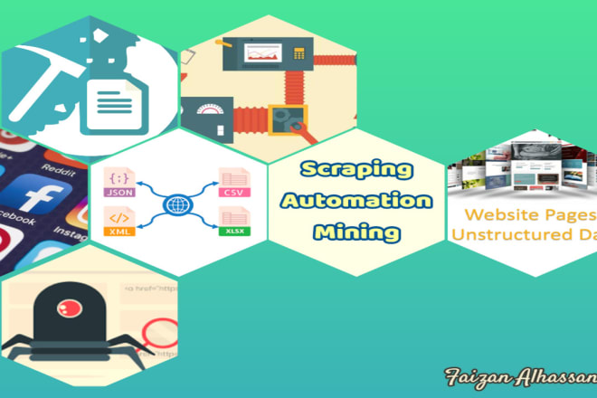 I will create web scraper, crawler, email scraper, data miner