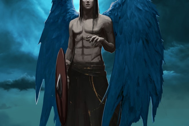 I will create your fantasy or sci fi character