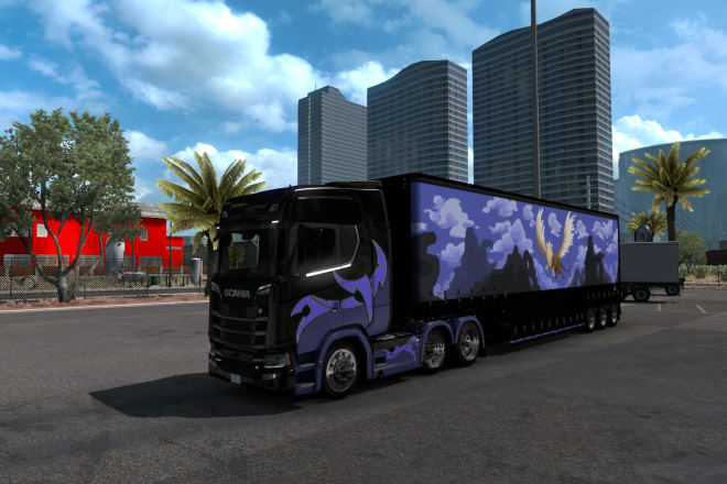 I will custom skin livery for ats ets2 and xplane 11
