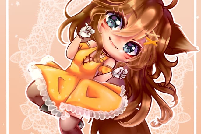 I will cute chibi from your oc