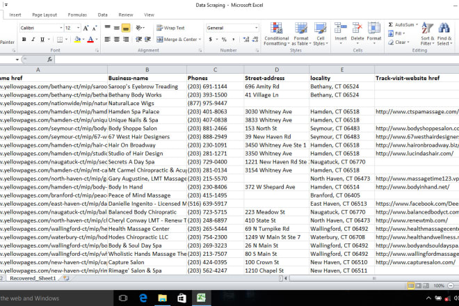 I will data entry,data processing,web scraping