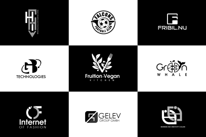 I will deliver 2 unique flat minimalist logo in 15 hours