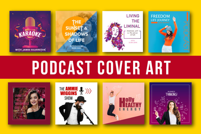 I will design a perfect podcast cover art for spotify, itunes