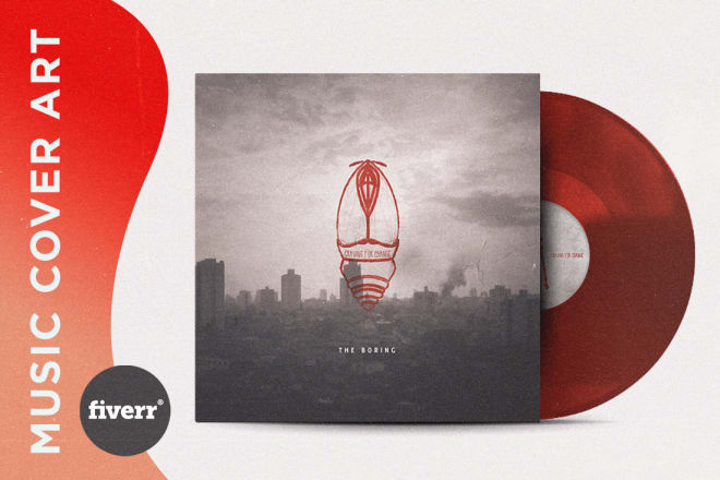 I will design a professional album cover