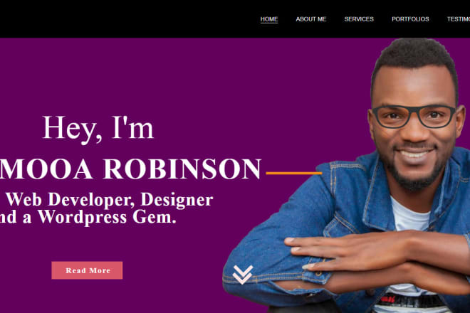 I will design a professional company website
