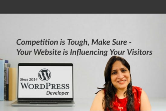 I will design a professional website like wordpress experts designs