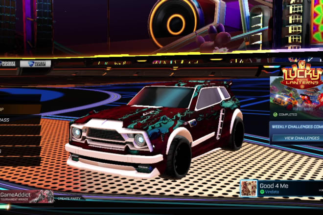 I will design a rocket league car for you