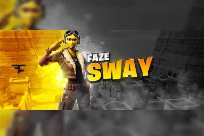 I will design a youtube gaming banner, twitch free banner and twitter banner