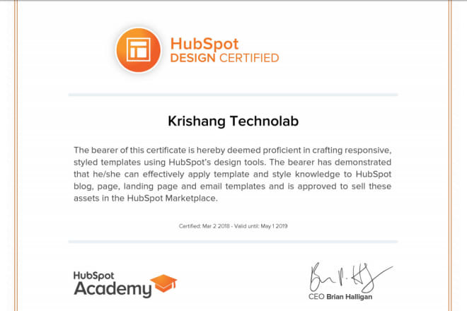 I will design and develop cos pages in hubspot