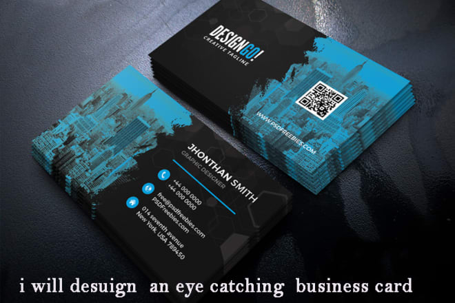 I will design bold modern and professional business card