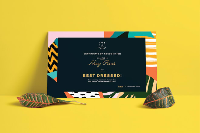 I will design certificate templates, diploma or award certificates in 24 hours