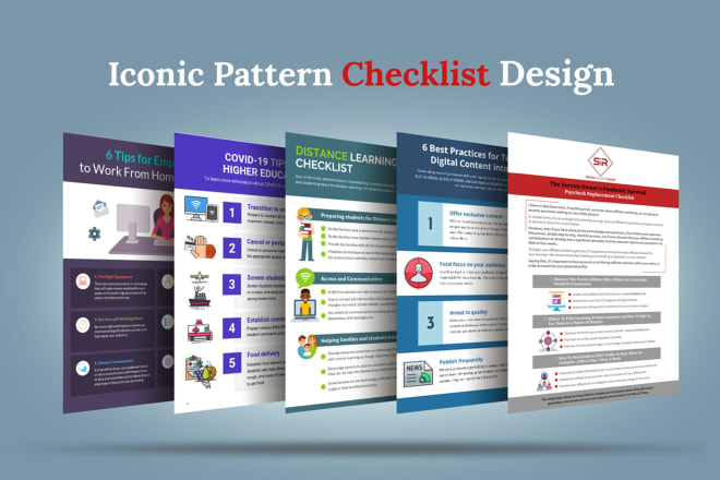 I will design checklist or fillable checklist professionally