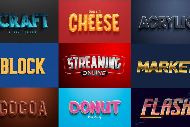 I will design cool unique font logo for you