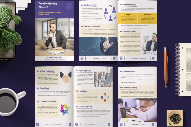 I will design ebooks, workbooks, lead magnets and PDF documents for you