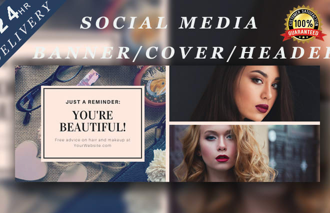 I will design facebook cover photo, banner ad, header design