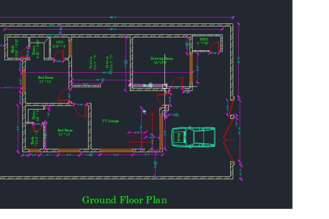 I will design house and multistory building and also redraw house plans