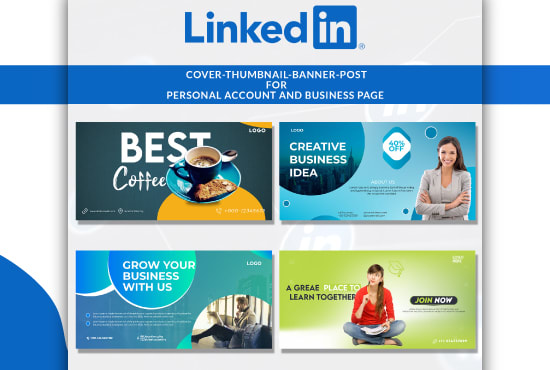 I will design linkedin cover template