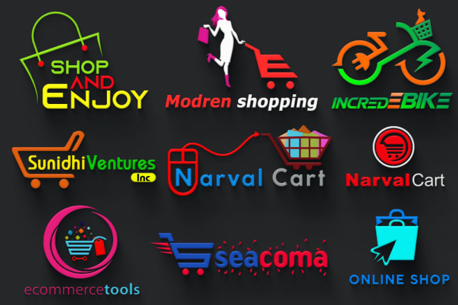 I will design logo for ecommerce website online shopify store shop and blog
