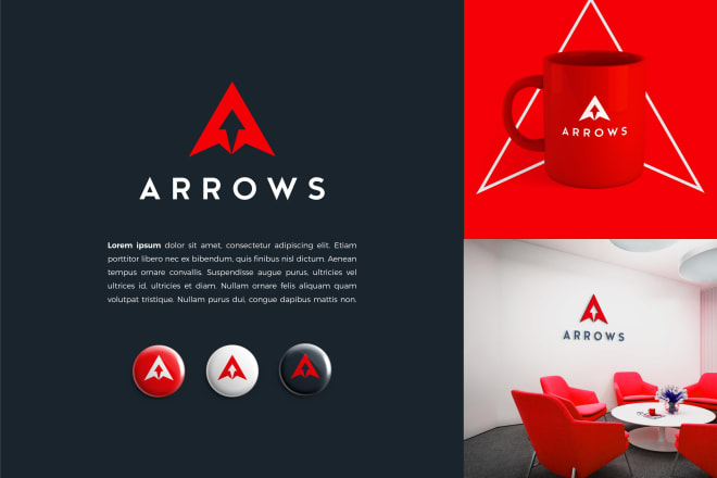 I will design logo modern minimalist and professional