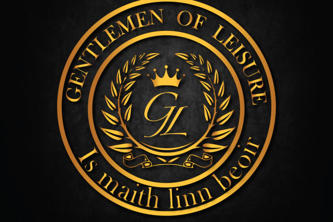 I will design luxury crests and emblems