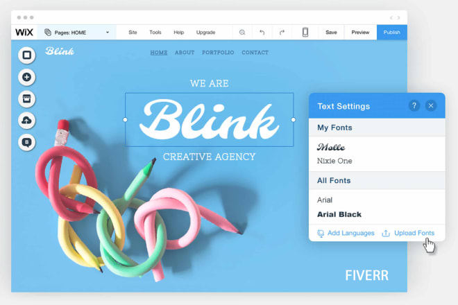 I will design or redesign your stunning wix website