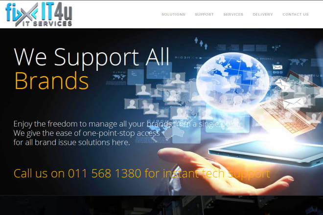 I will design professional responsive website multi language