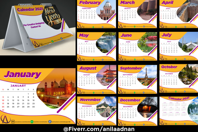 I will design unique modern luxury calendar certificate magazine dvd cover packaging