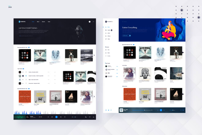 I will design user interface for your website