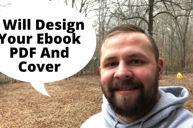 I will design your ebook pdf and cover
