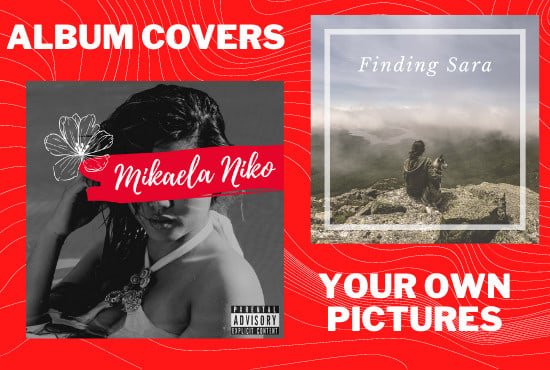 I will design your own album cover