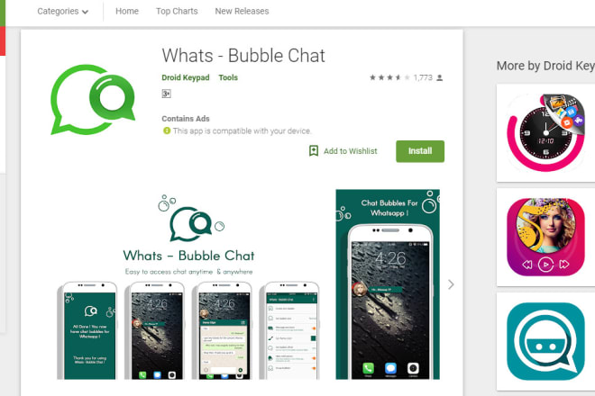 I will develop a messaging application