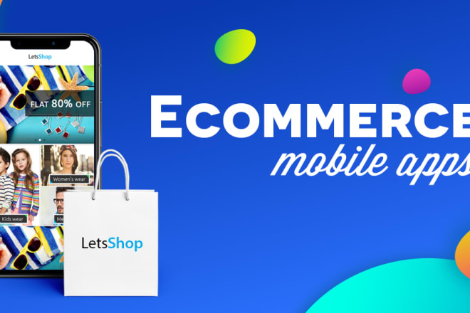 I will develop an ecommerce app with react native