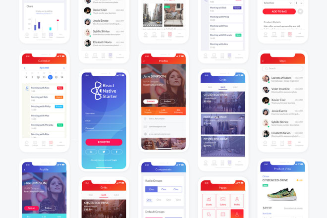 I will develop android and ios application using react native