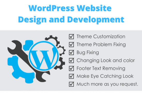 I will develop responsive wordpress website design