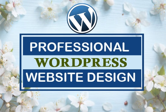 I will develop responsive wordpress website design