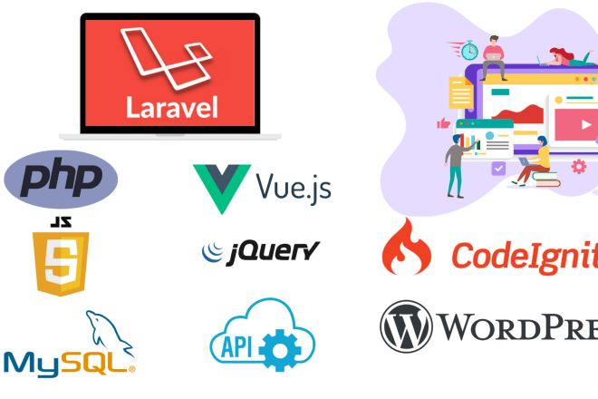 I will develop website in PHP, laravel, or API integration