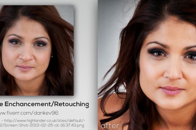 I will digitally enhance or retouch your picture