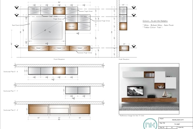 I will do 2d and 3d custom furniture designs