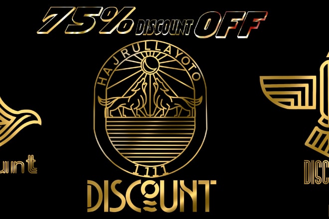 I will do 4 professional logo design